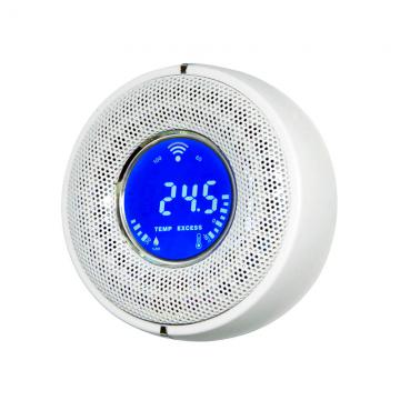 Wireless intelligent heat detector